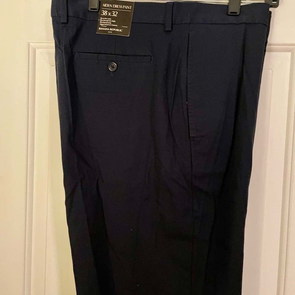 Men’s Navy Stretch Pants